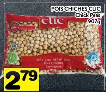 Supermarché PA POIS CHICHES CLIC | Clic Chick Peas offer