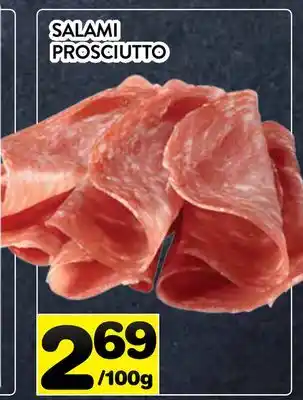 Supermarché PA SALAMI PROSCIUTTO offer