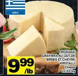 Supermarché PA FROMAGE GRAVIERA AU LAIT DE BREBIS ET CHÈVRE KRISTALLI | Cheese offer