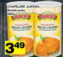 Supermarché PA CHAPELURE AURORA | Aurora Breadcrumbs offer