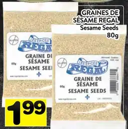 Supermarché PA GRAINES DE SÉSAME REGAL | Regal Sesame Seeds offer