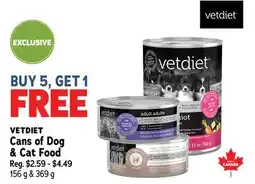 Ren’s Pets Depot VETDIET Cans of Dog & Cat Food offer