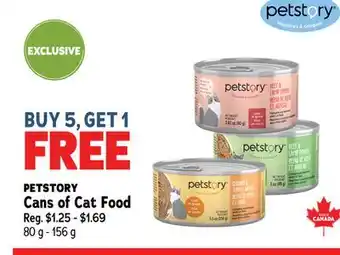 Ren’s Pets Depot PETSTORY Cans of Cat Food offer