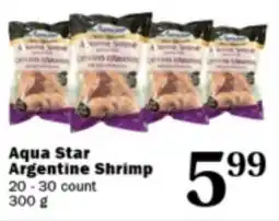 Ferraro Foods Aqua Star Argentine Shrimp offer