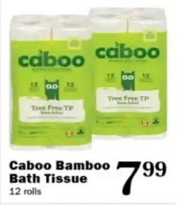 Ferraro Foods Caboo Bamboo Bath Tissue offer