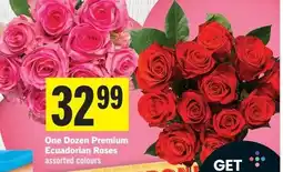 Co-op Atlantic One Dozen Premium Ecuadorian Roses offer