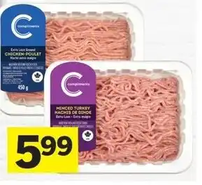 Co-op Atlantic Compliments ground chicken or turkey offer