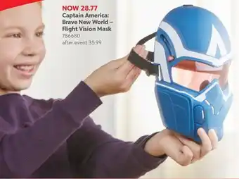 Toys R us Captain America: Brave New World – Flight Vision Mask offer