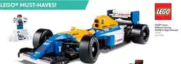 Toys R us LEGO Icons Williams Racing FW14B & Nigel Mansell offer