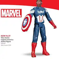 Toys R us Titan Series Captain America Action Figure offer