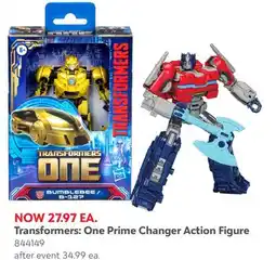 Toys R us Transformers: One Prime Changer Action Figure offer