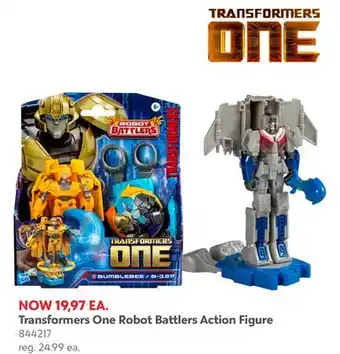 Toys R us Transformers One Robot Battlers Action Figure offer