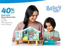 Toys R us Bluey's Beach Cabin offer