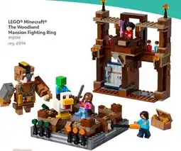 Toys R us LEGO Minecraft The Woodland Mansion Fighting Ring offer