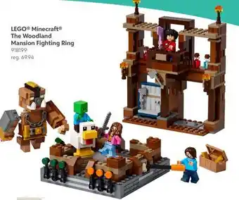 Toys R us LEGO Minecraft The Woodland Mansion Fighting Ring offer