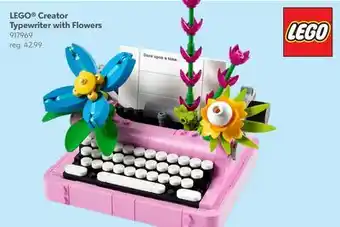 Toys R us LEGO Creator Typewriter with Flowers offer