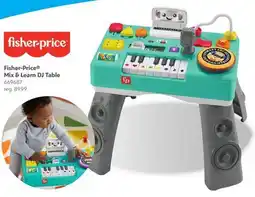 Toys R us Fisher-Price Mix & Learn DJ Table offer