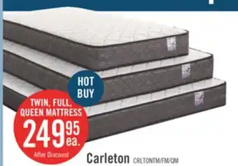 The Brick Springwall Carleton Tight Top Twin Mattress offer