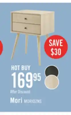 The Brick Mori Nightstand - Natural offer