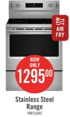 The Brick Maytag 30 5.3 Cu. Ft. Electric Range with No Preheat Air Fry - Stainless Steel - YMFES6030RZ offer