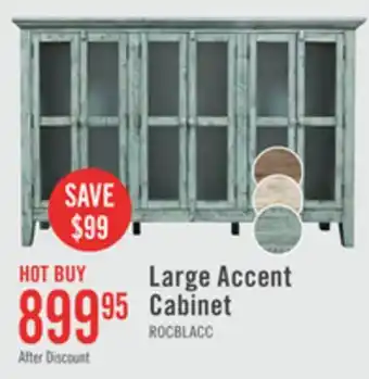 The Brick Rocco 70 6-Door Large Accent Cabinet - Vintage Blue offer