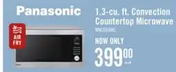 The Brick Panasonic 1.3 Cu. Ft. Countertop Microwave with Air Fry - NNCD66NSC offer