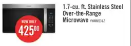 The Brick Whirlpool 1.7 Cu. Ft. Over-the-Range Microwave - Fingerprint Resistant Stainless Steel - YWMMS3130RZ offer