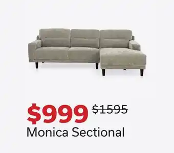 Dot Furniture Monica Sectional offer