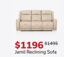 Dot Furniture Jamil Reclining Sofa offer