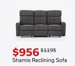 Dot Furniture Shamis Reclining Sofa offer