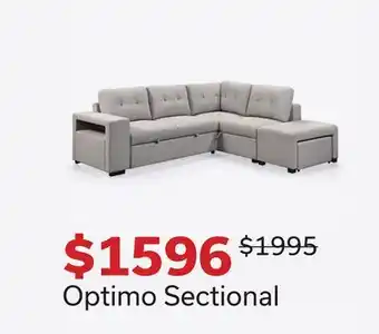 Dot Furniture Optimo Sectional offer