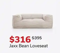 Dot Furniture Jaxx Bean Loveseat offer