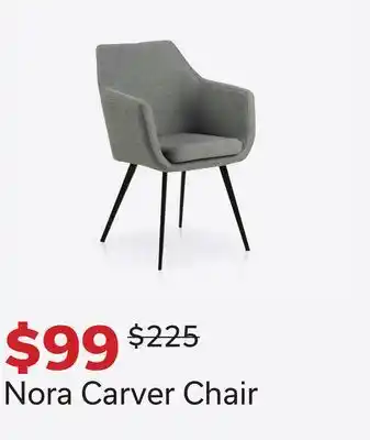 Dot Furniture Nora Carver Chair offer