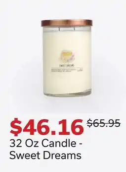 Dot Furniture 32 Oz Candle - Sweet Dreams offer