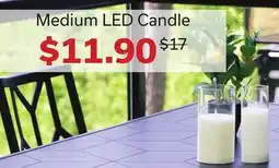 Dot Furniture Medium LED Candle offer