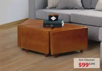 Dot Furniture Ace Ottoman offer