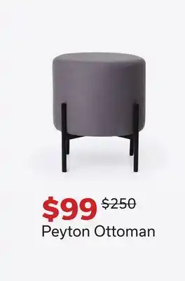 Dot Furniture Peyton Ottoman offer