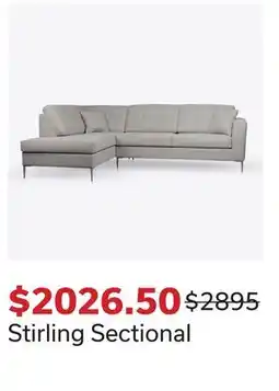 Dot Furniture Stirling Sectional offer