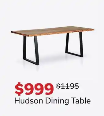 Dot Furniture Hudson Dining Table offer