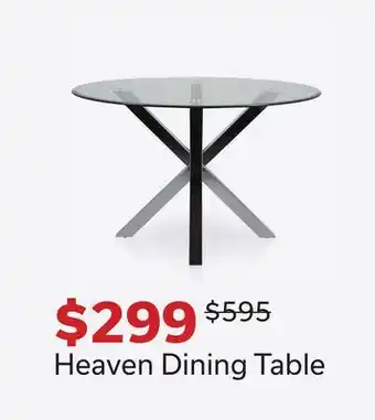 Dot Furniture Heaven Dining Table offer