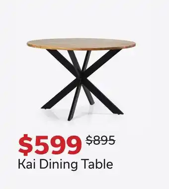 Dot Furniture Kai Dining Table offer