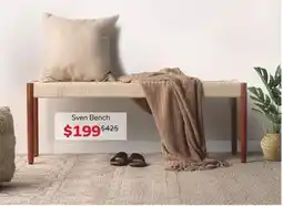 Dot Furniture Sven Bench offer