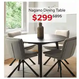 Dot Furniture Nagano Dining Table offer