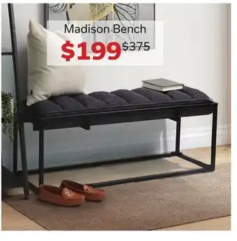 Dot Furniture Madison Bench offer