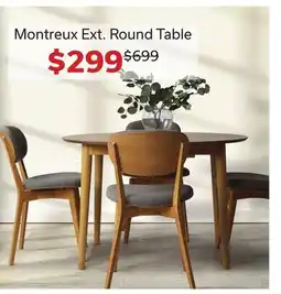 Dot Furniture Montreux Ext. Round Table offer