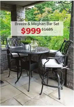 Dot Furniture Breeze & Meghan Bar Set offer