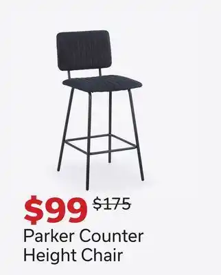 Dot Furniture Parker Counter Height Chair offer