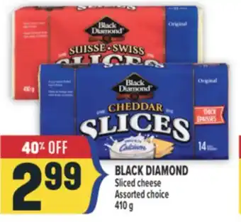 Marché Adonis BLACK DIAMOND Sliced cheese offer