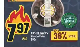 Marché Adonis CASTLE FARMS KHOUDARI DATES offer