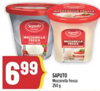 Marché Adonis SAPUTO MOZZARELLA FRESCA offer